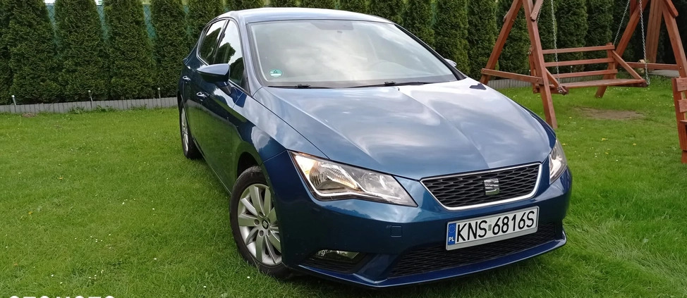 Seat Leon cena 32200 przebieg: 112000, rok produkcji 2013 z Zambrów małe 172